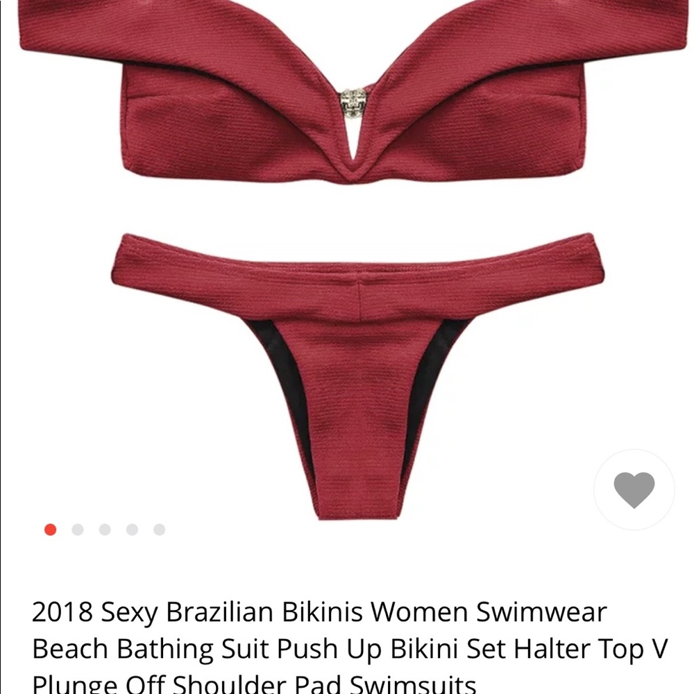 Zaful red bikini